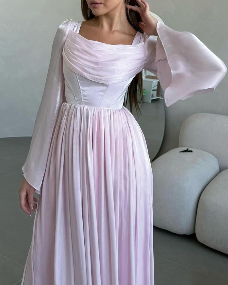 sexy Kleid mit Puffärmeln