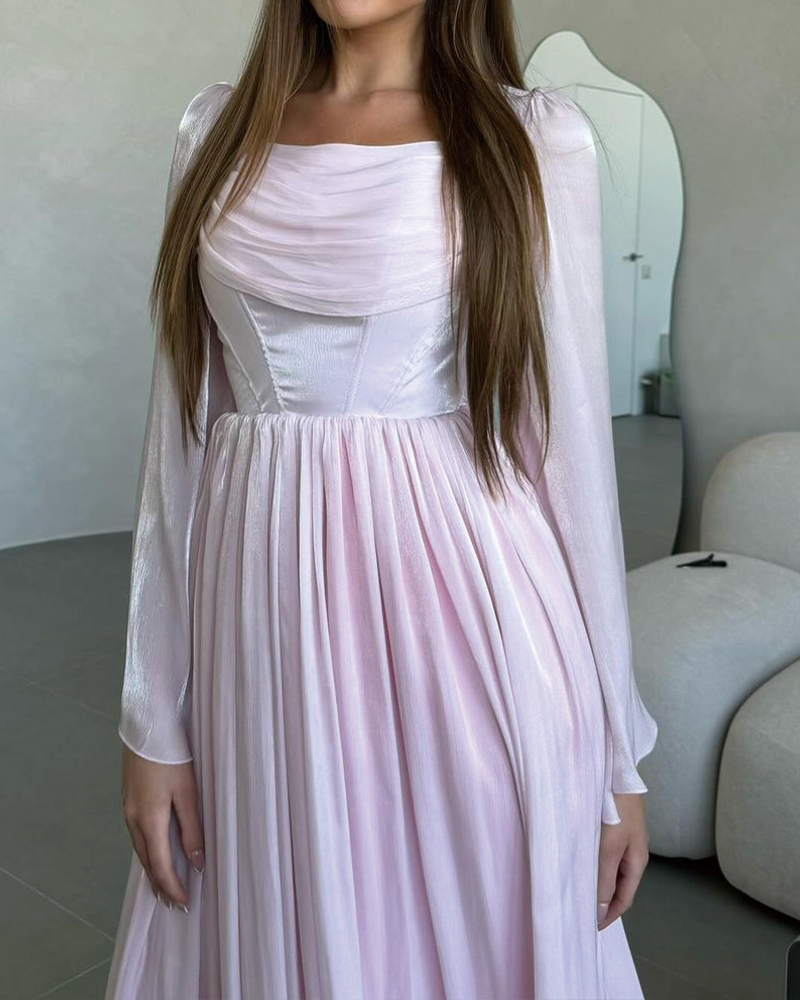 sexy Kleid mit Puffärmeln