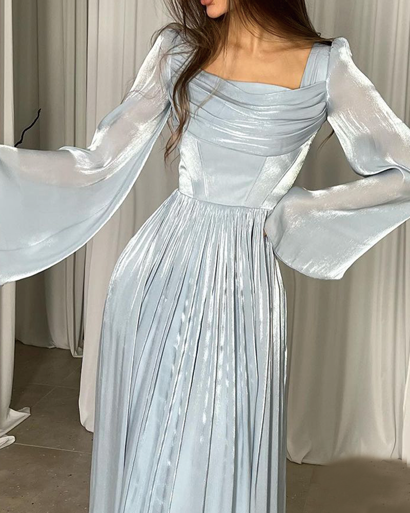 sexy Kleid mit Puffärmeln