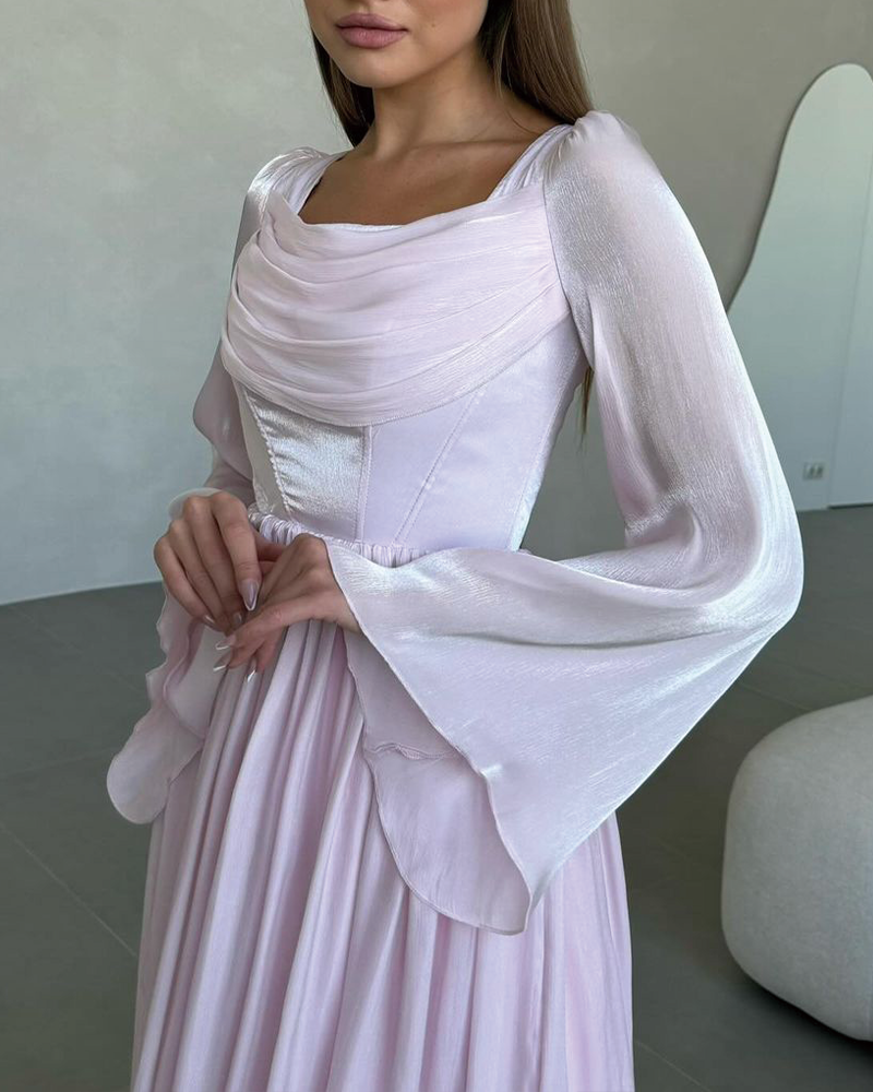 sexy Kleid mit Puffärmeln
