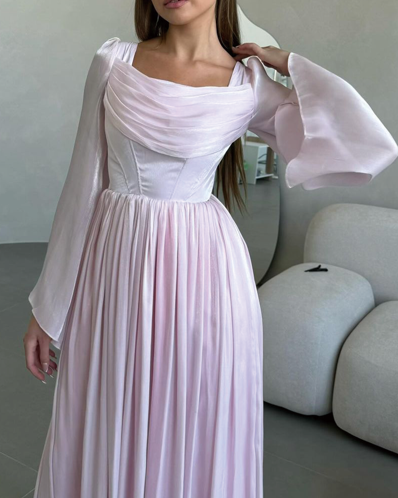 sexy Kleid mit Puffärmeln