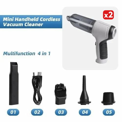 🔥Last Day Promotion 49% OFF - Powerful Wireless Car Vacuum Cleaner