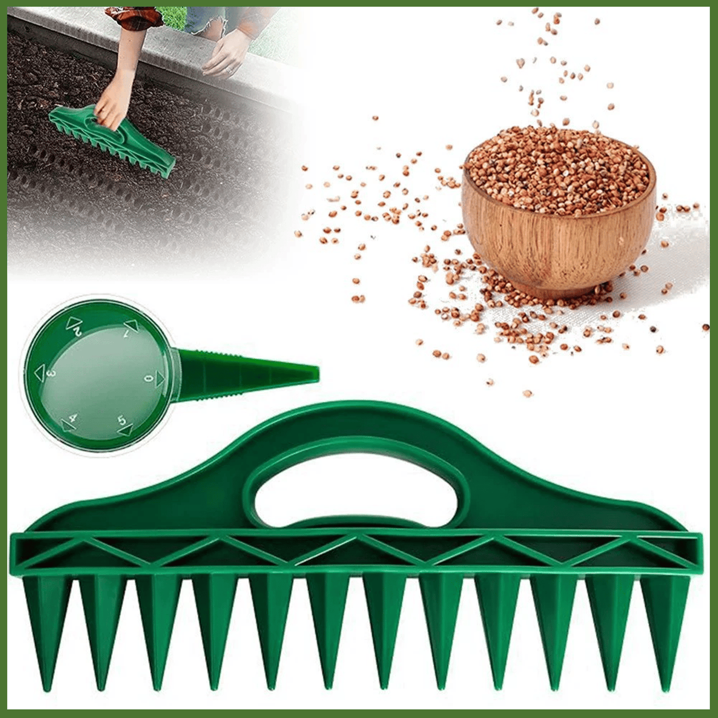 12-Hole Digger Seed Spreader Set