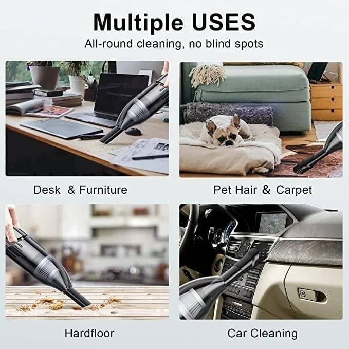 🔥Last Day Promotion 49% OFF - Powerful Wireless Car Vacuum Cleaner