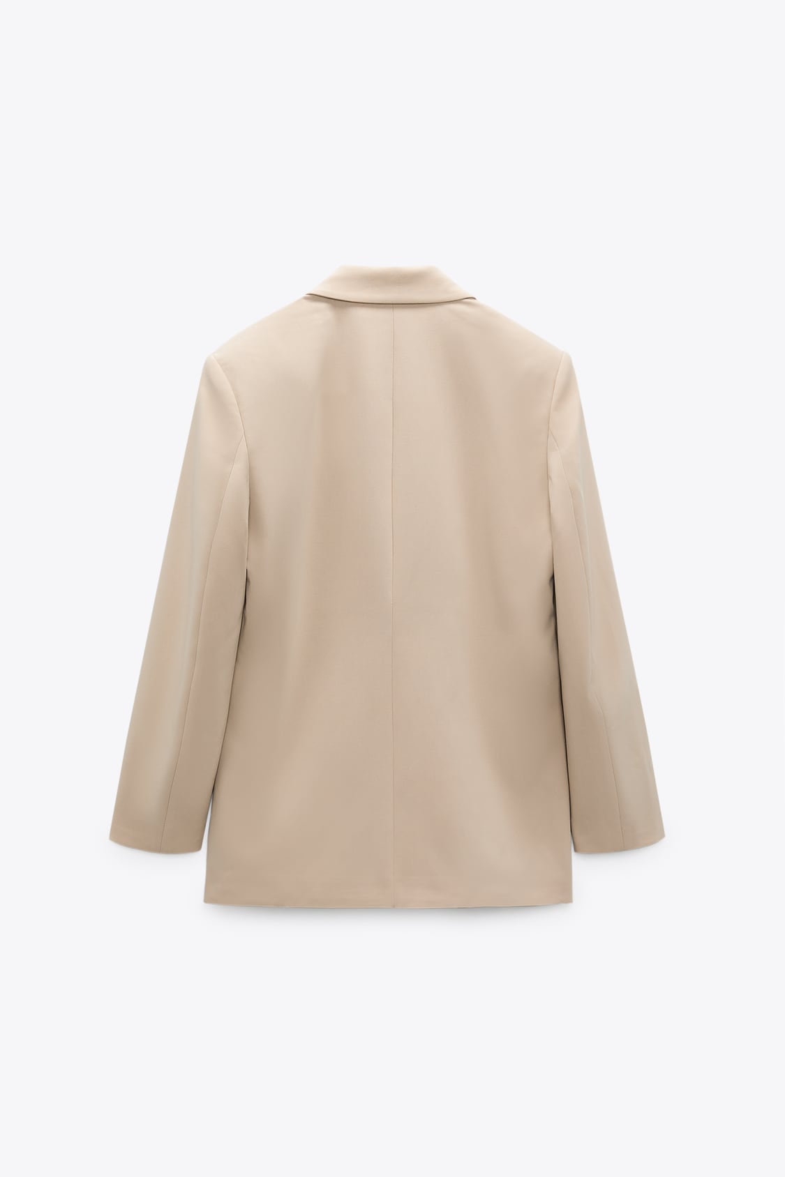 Chaqueta de traje informal holgada con doble botonadura