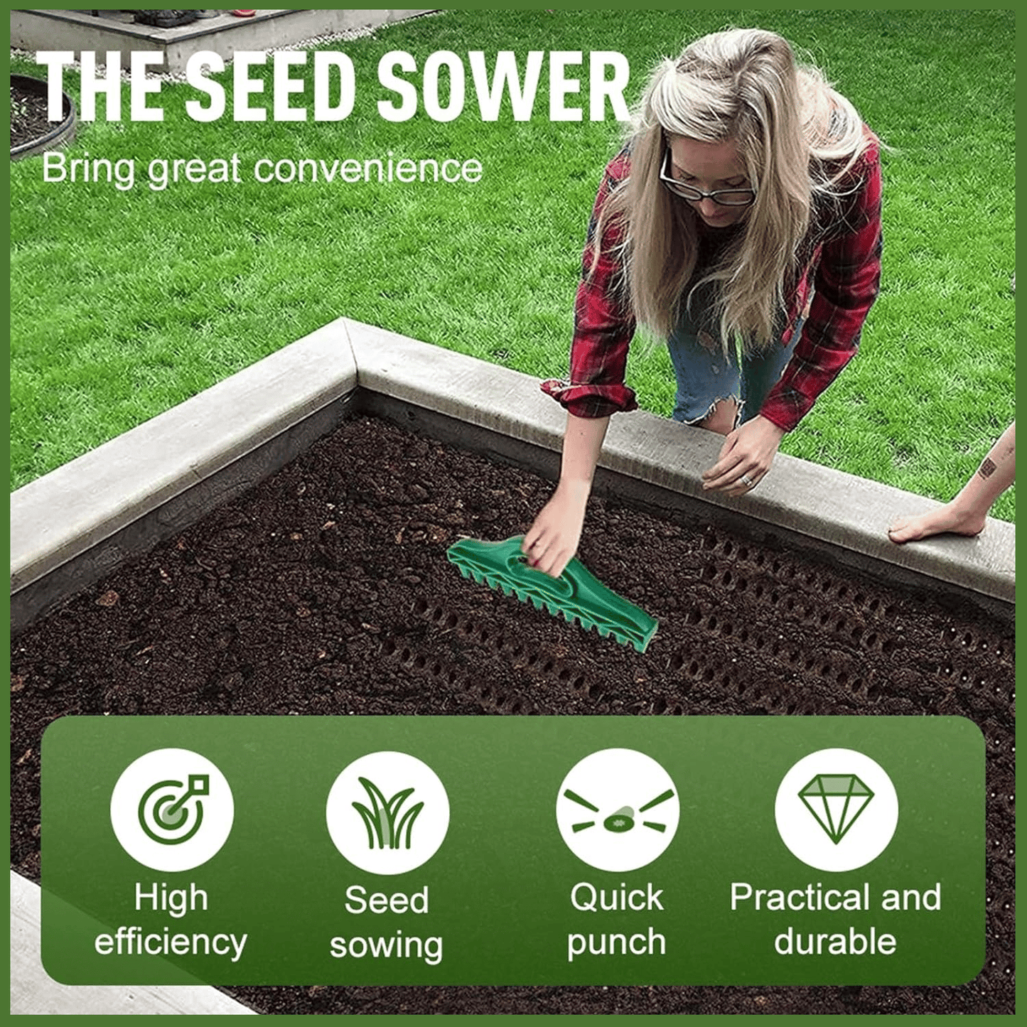12-Hole Digger Seed Spreader Set