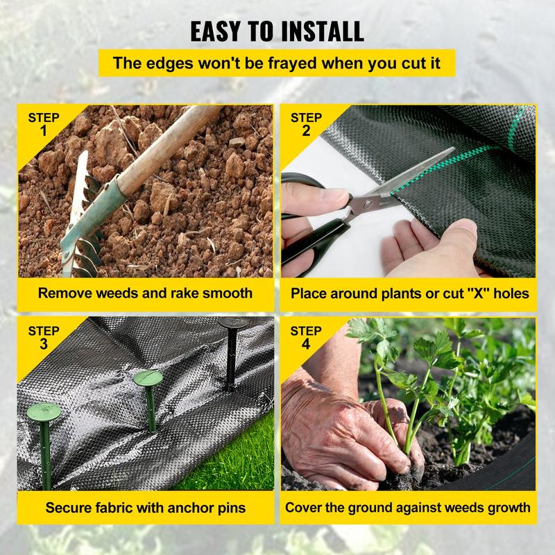 🔥Premium Woven Weed Barrier