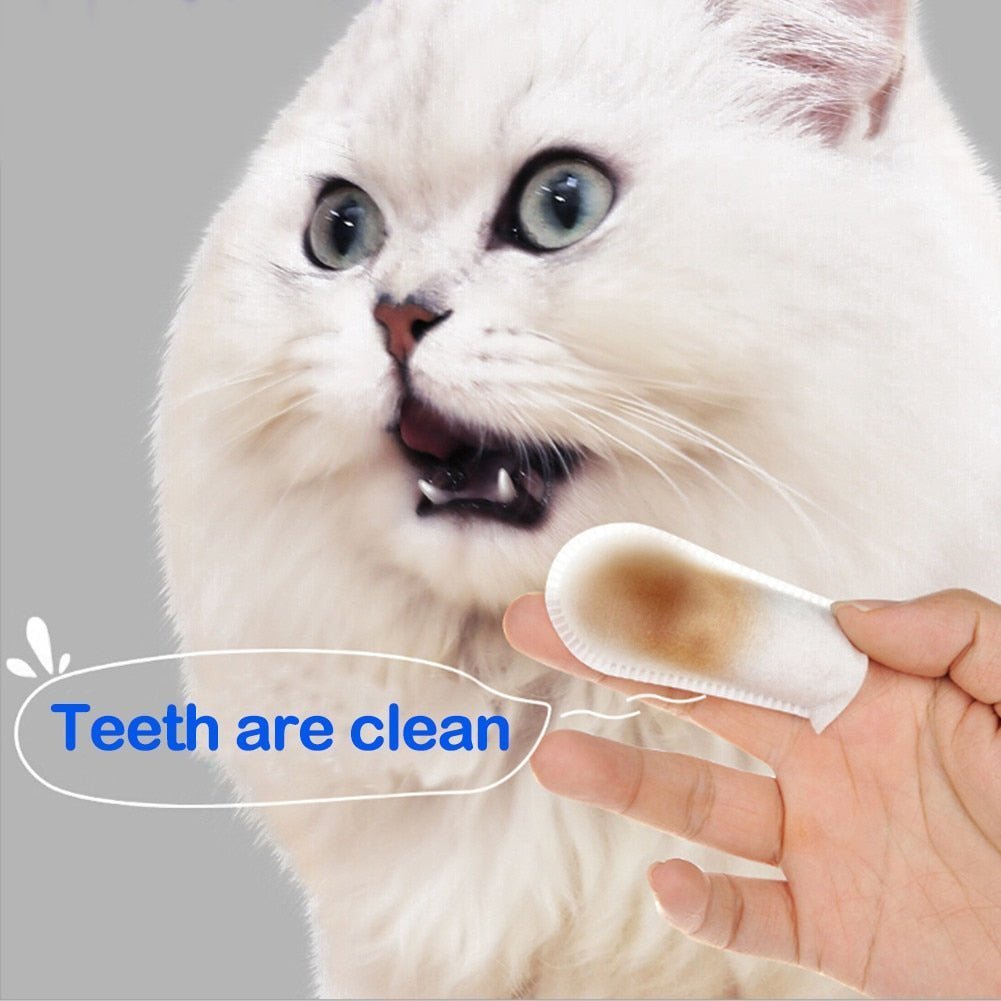 ✨Pet Dental Cleaning finger Wipes(1BOX-50PCS)