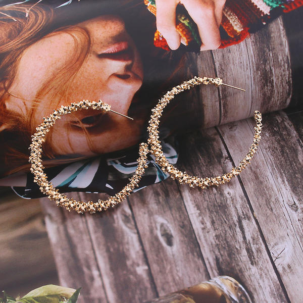 Elegante Aleación De mujer Pendientes de moda