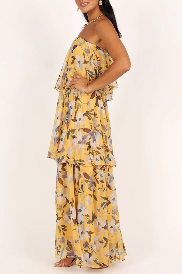 Mode casual drielaagse taartjurk