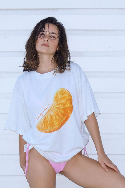 Camiseta extragrande con firma de Citrus