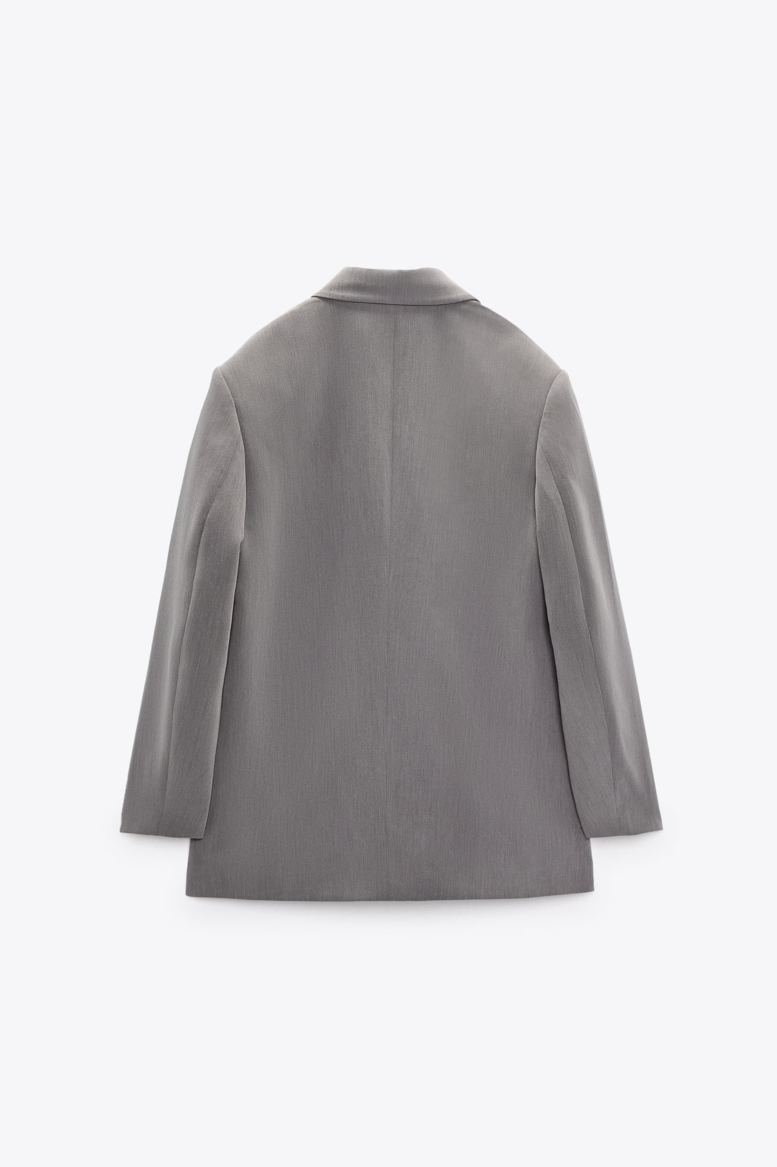 Chaqueta de traje informal holgada con doble botonadura