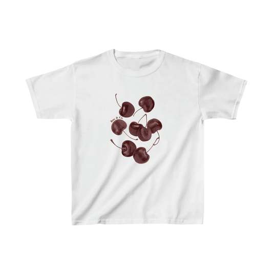 Bonita camiseta holgada de Cherry