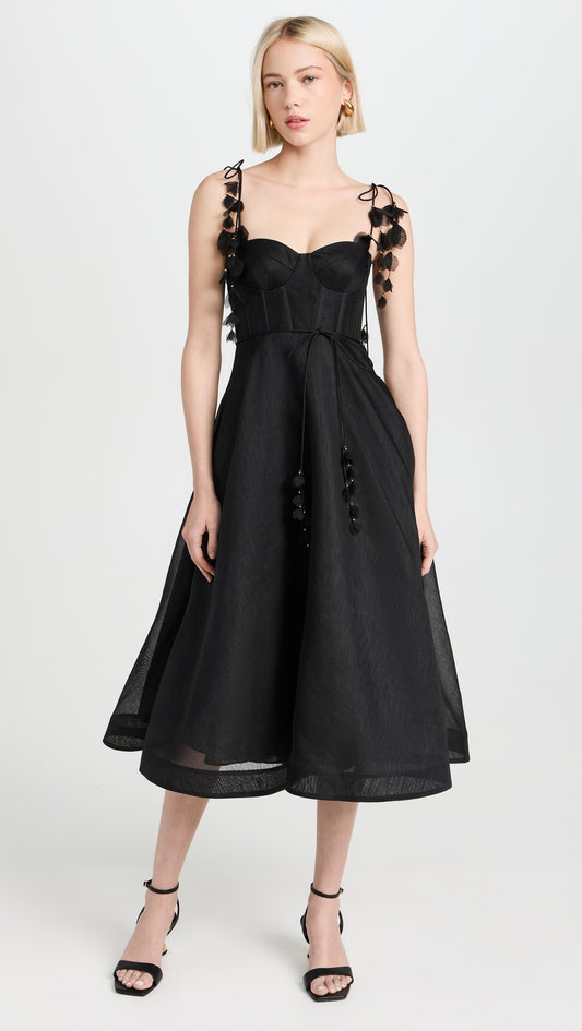 Natura Midi Corset Dress